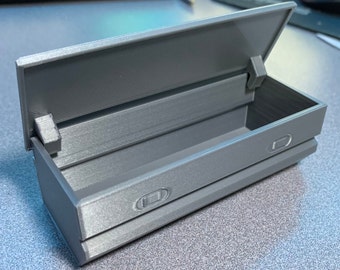 Caja de herramientas para plataforma de camión a escala 1/10