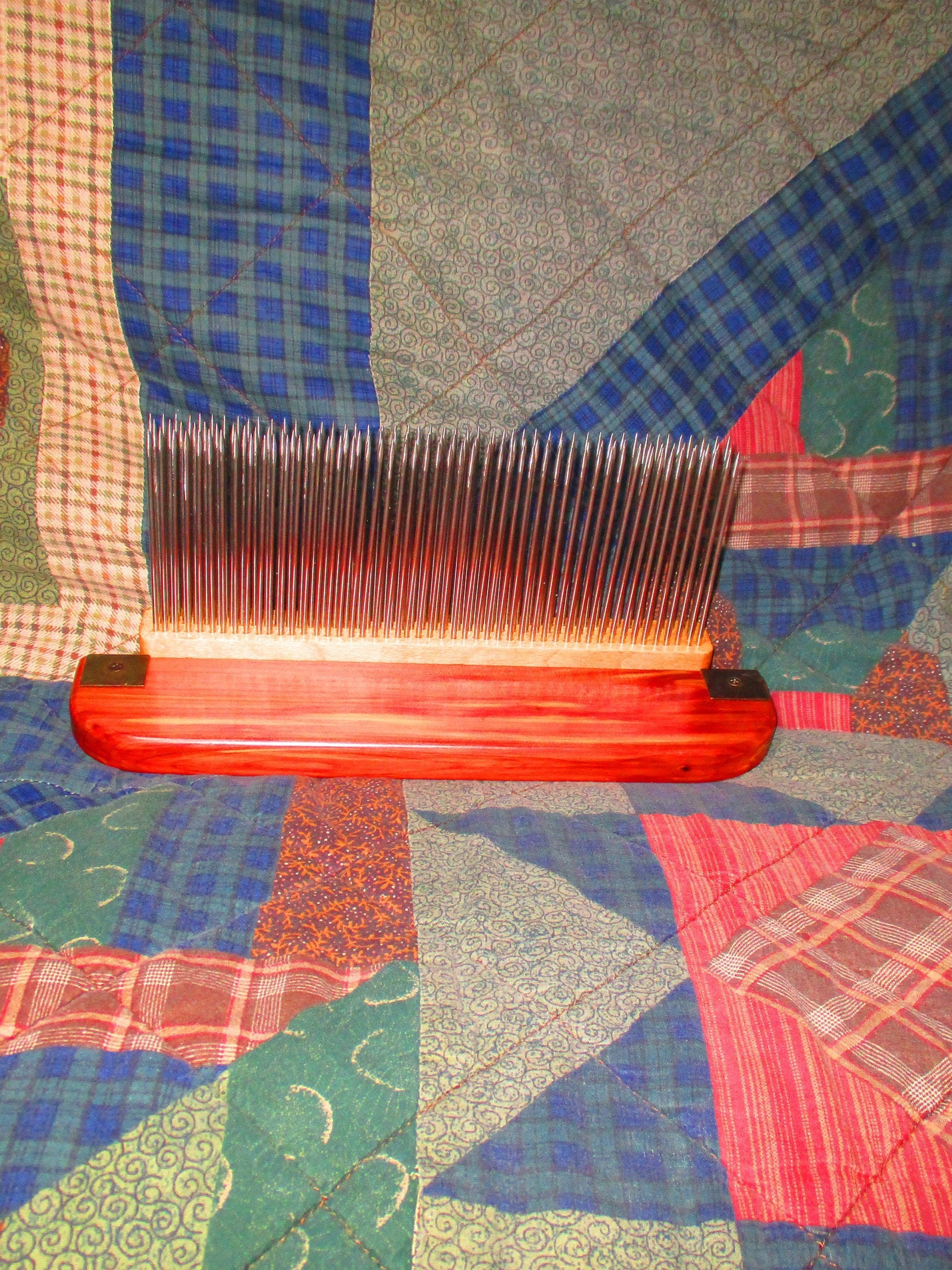Comb and Hackle Kit - Smooth Points - Diz and Tine Straightener Includ –  Bam Fiber Works