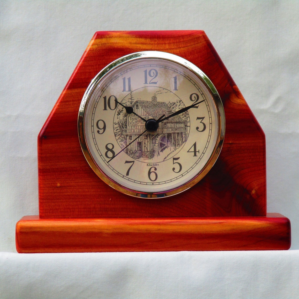 Happy Little Handcrafted Clock Tiny House Tiny Space Etsy