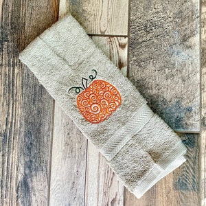 Thanksgiving bathroom hand towels on sale
