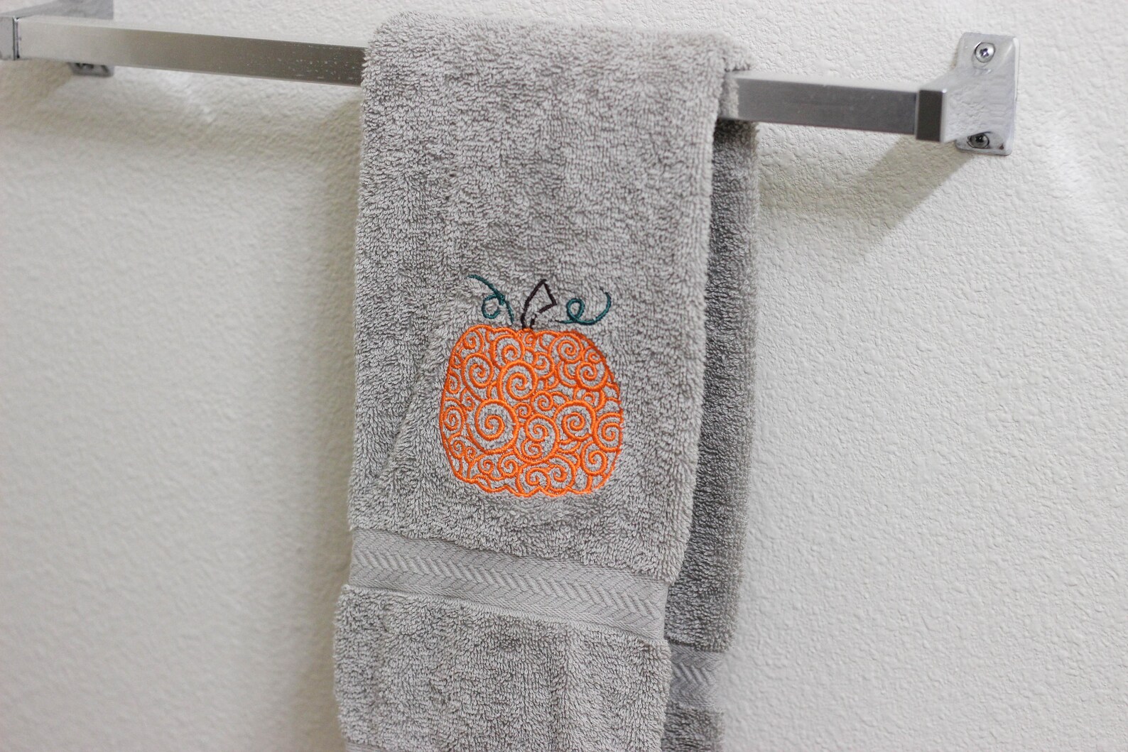 Pumpkin Hand Towel Thanksgiving Hand Towel Fall Decor Etsy