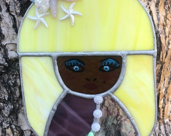 StarFish Girl Nesting Doll Ornament  (Non-Profit Sale - Humane Society)