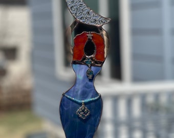 Goddess Astha - Stained Glass Goddess Doll