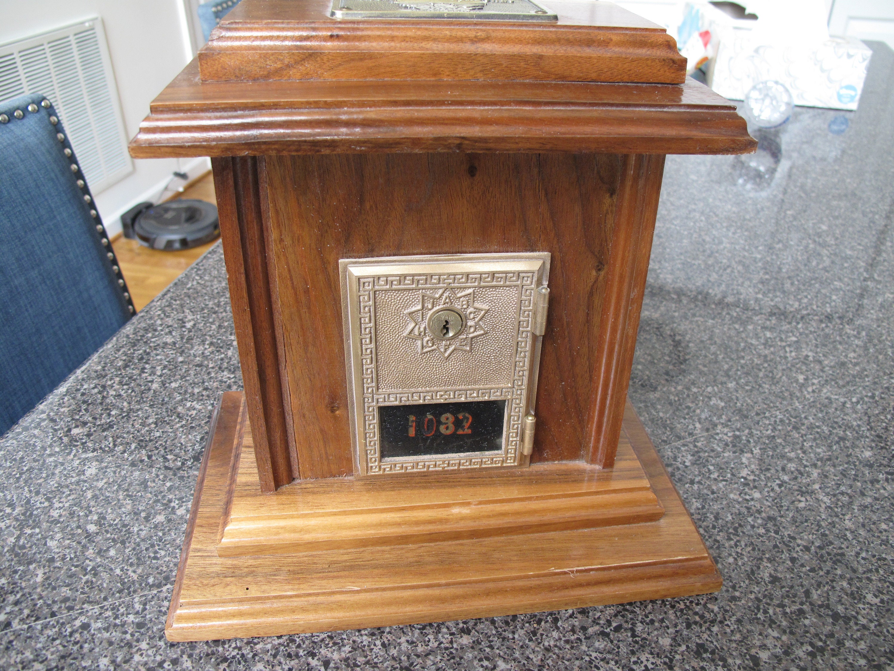 Handmade Official U.S. Post Office Box Bank Keepsake Box With Etsy