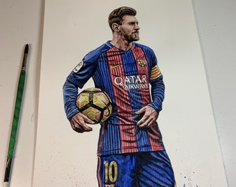 MikeNguyenArt によるリオネル・メッシ // バルセロナ FC // サッカー