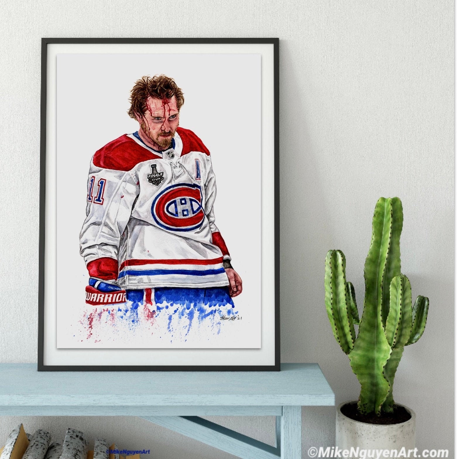 The Habs Warrior //  Brendan Gallagher // Montreal Canadiens // NHL /…