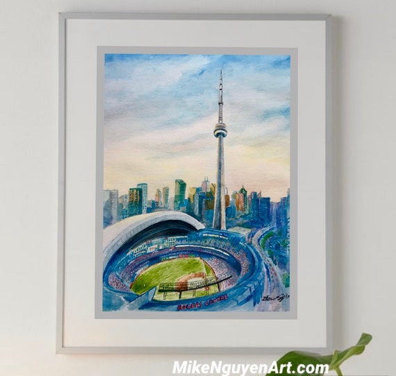 CN Tower and Rogers Centre, Toronto, Ontario