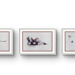Ovechkin gr895 3 Set di MikeNguyenArt // Pittura ad acquerello