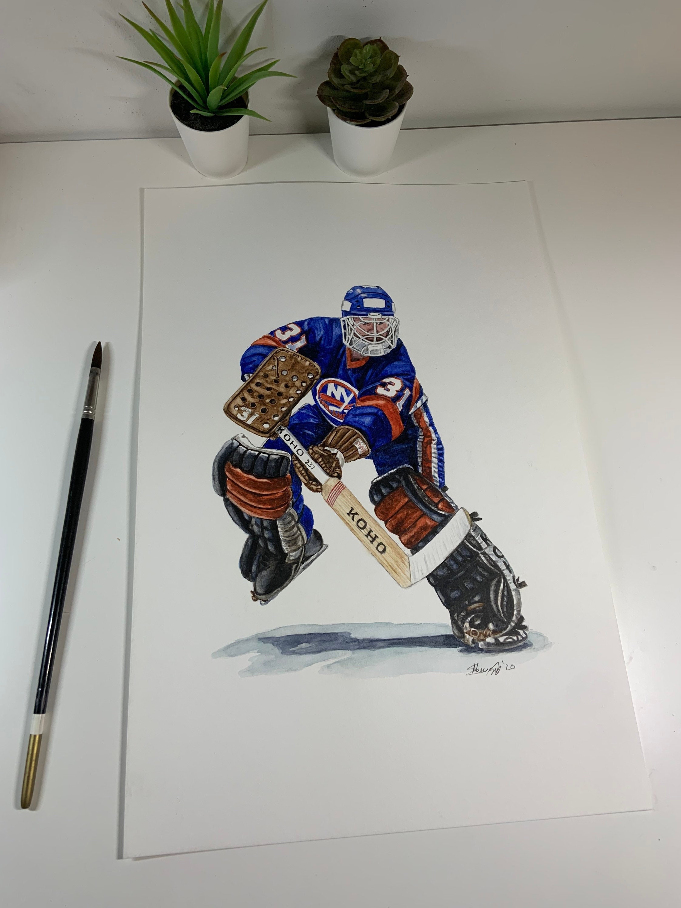 Billy Smith // New York Islanders // Hockey // NHL // 