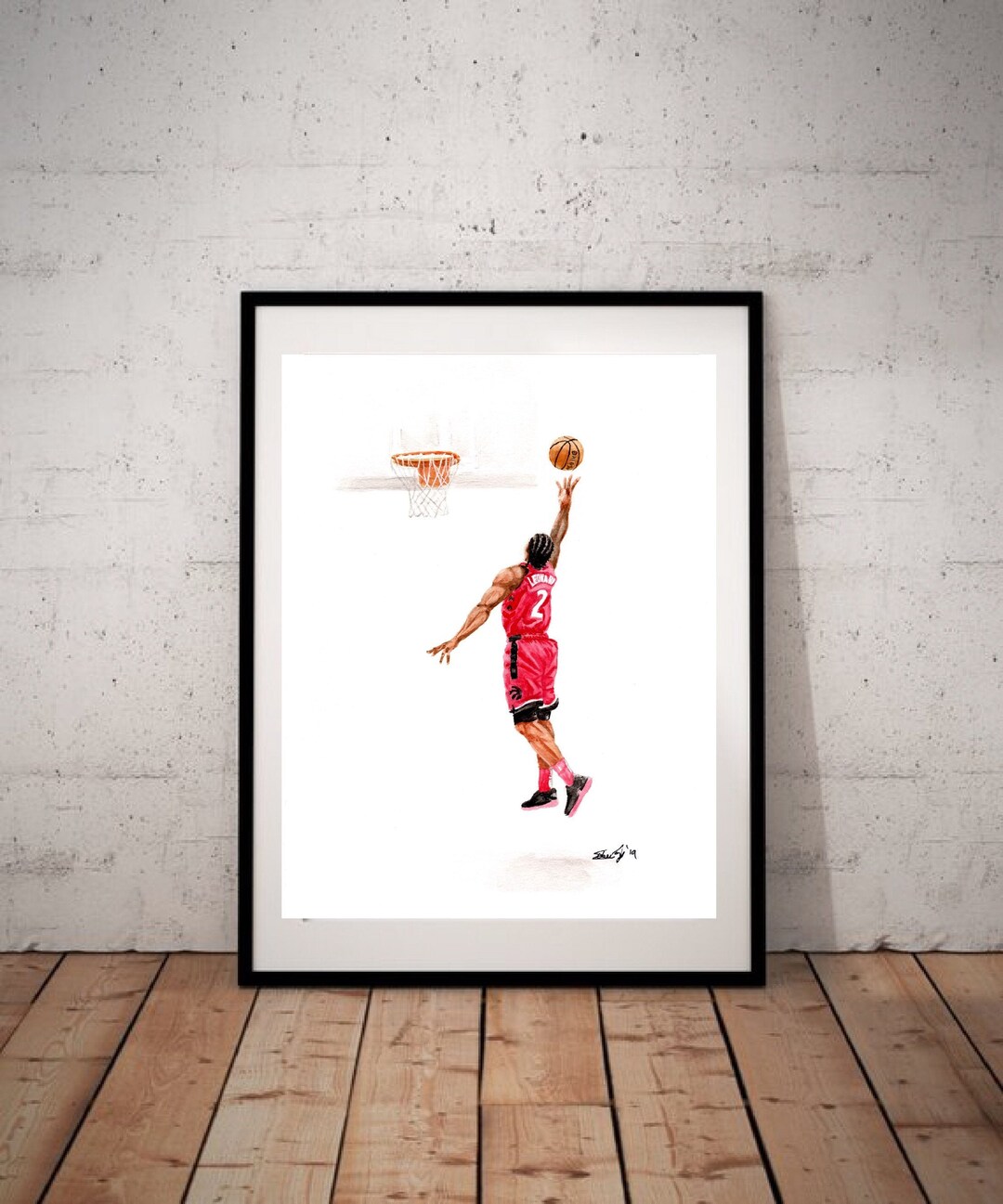 Kawhi Leonard the Klaw Toronto Raptors Basketball NBA