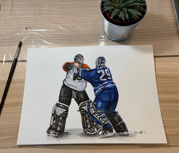 Felix Potvin // Toronto Maple Leafs // Goalie // Hockey // NHL 