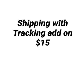 ADD ON - Shipping with tracking