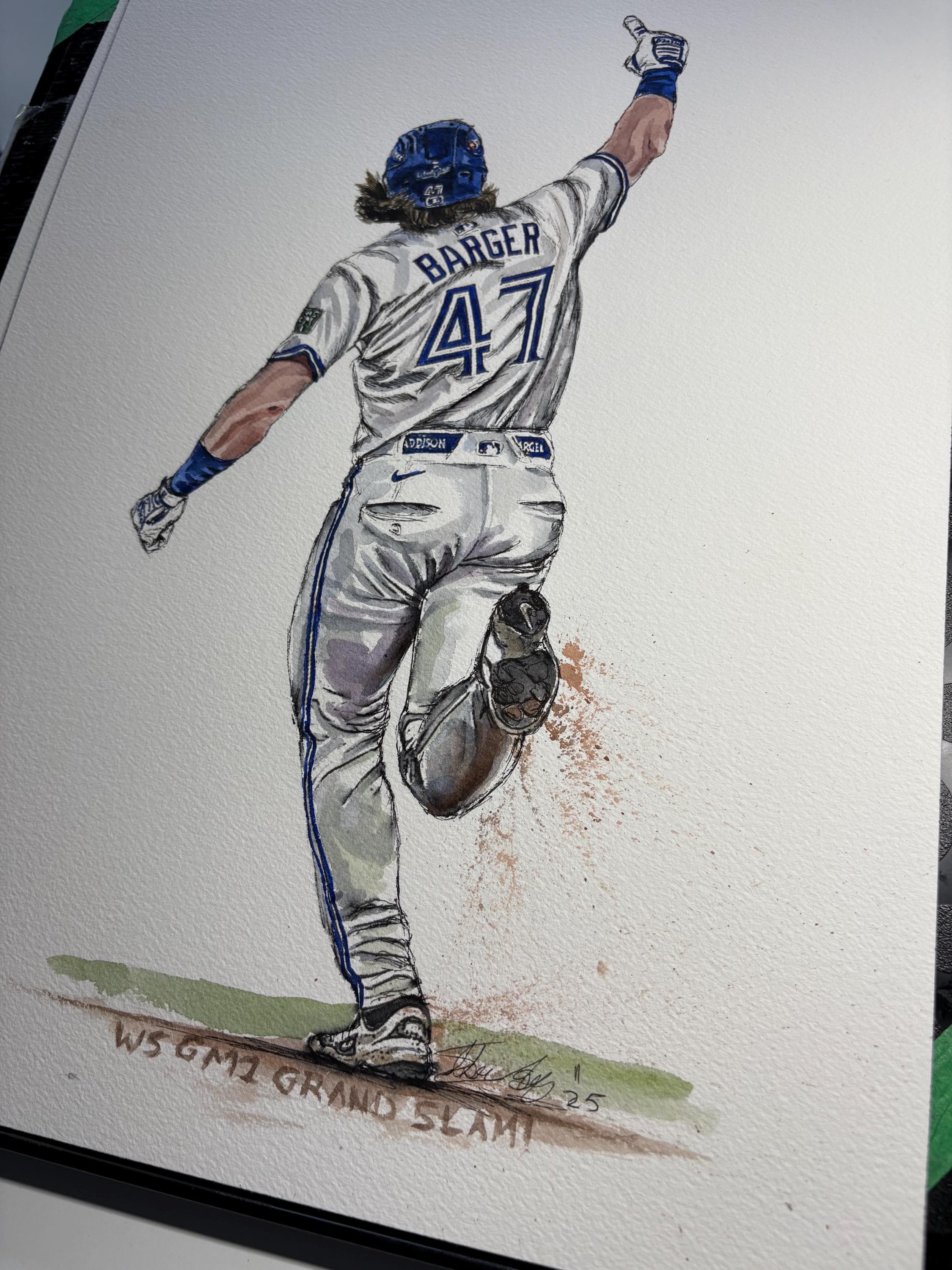 アート The Gift Peter Barger Peter Barger, (2) Framed Signed