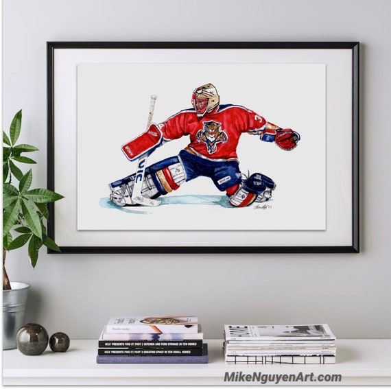 Sergei Bobrovsky Florida Panthers Autographed Goalie 8x10 Photo 5