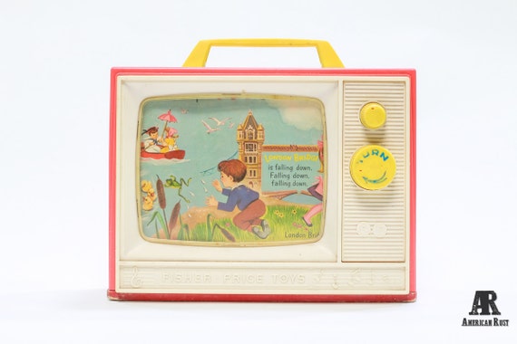 fisher price wind up tv