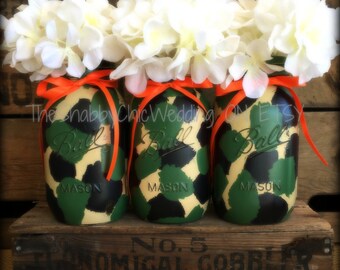Camo Vases Etsy