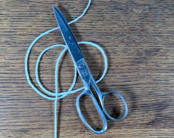 Crane Scissors ~ Metropolitan Cut Co. ~ 6" ~ Straight Handle Craft or Desk Scissors ~ Thread Snipping Scissors