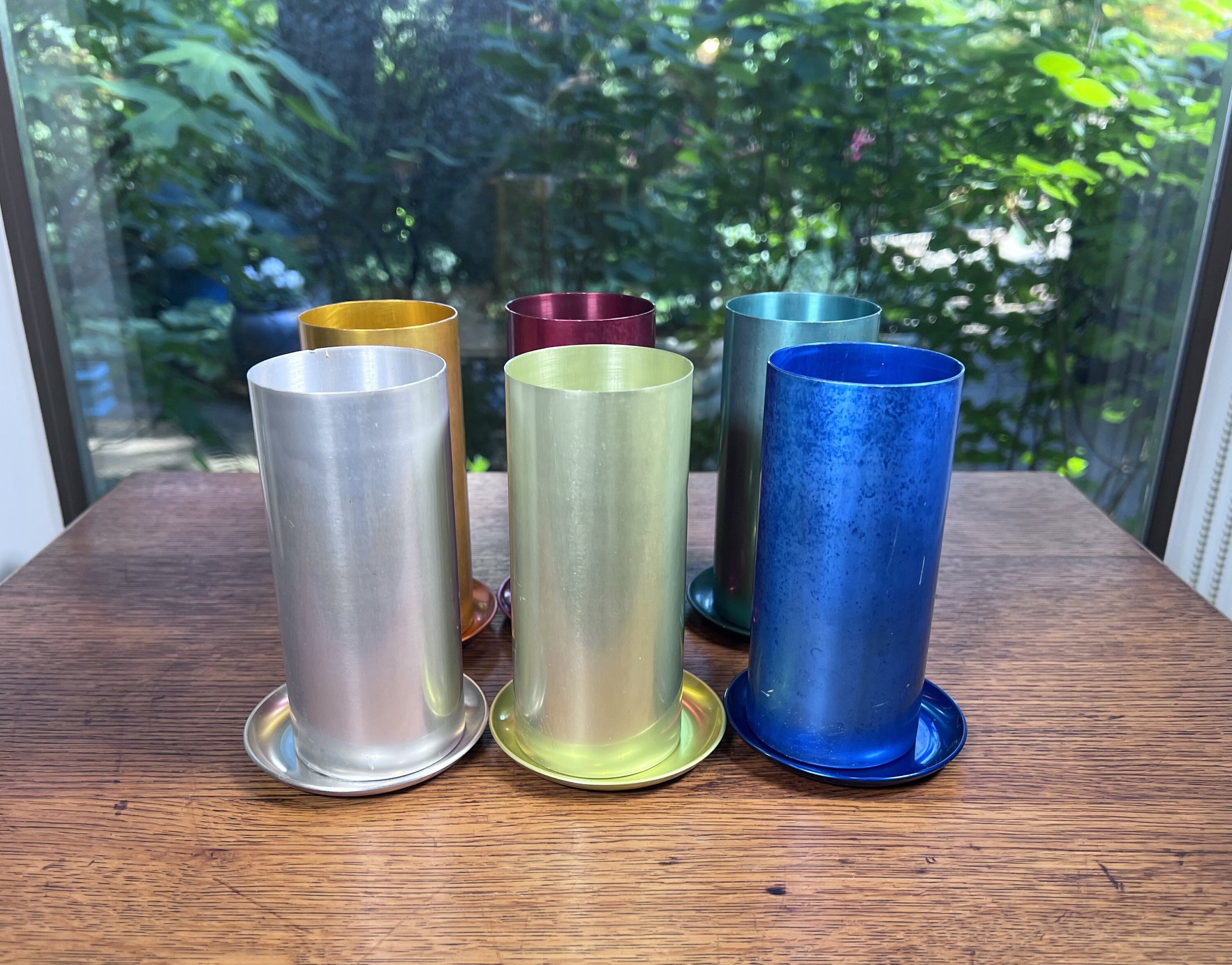 Perma Hues Anodized Aluminum Tumblers: Mid Century Modern Drinkware - Etsy