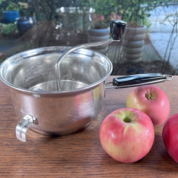 Foley Food Mill ~ Food Grinder ~ Mid Century Farm House Kitchen ~ Kitchen Tool ~ Off-the-Grid Applesauce and Mashed Potatoes