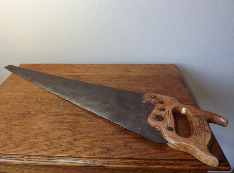 Cross Cut Saw Warranted Superior Medallion Hand Saw Etsy