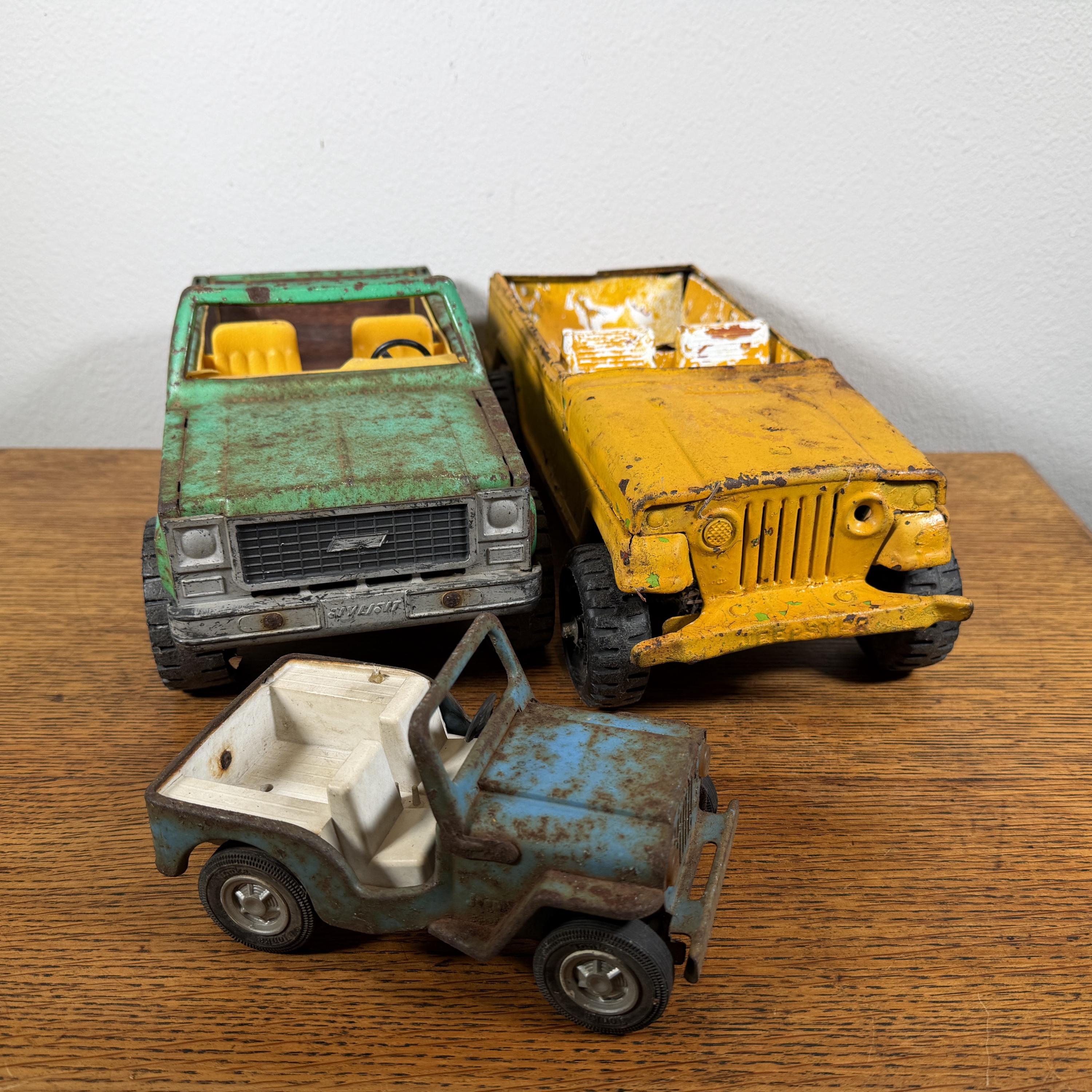Tonka Green Jeep - Etsy