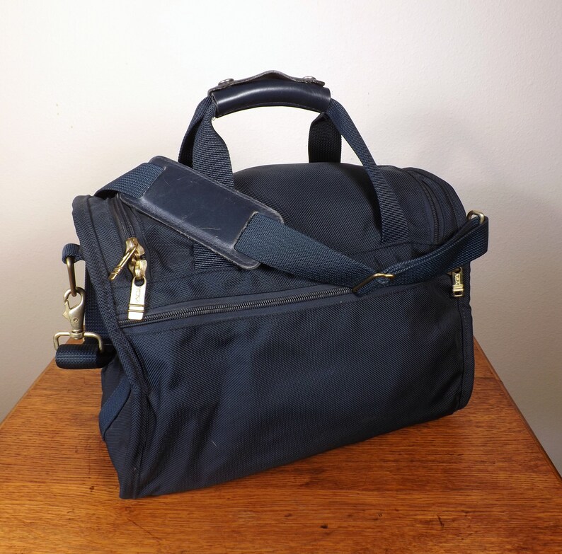 Tumi Bag Duffel Bag Camera Bag CarryOn Navy Blue Etsy