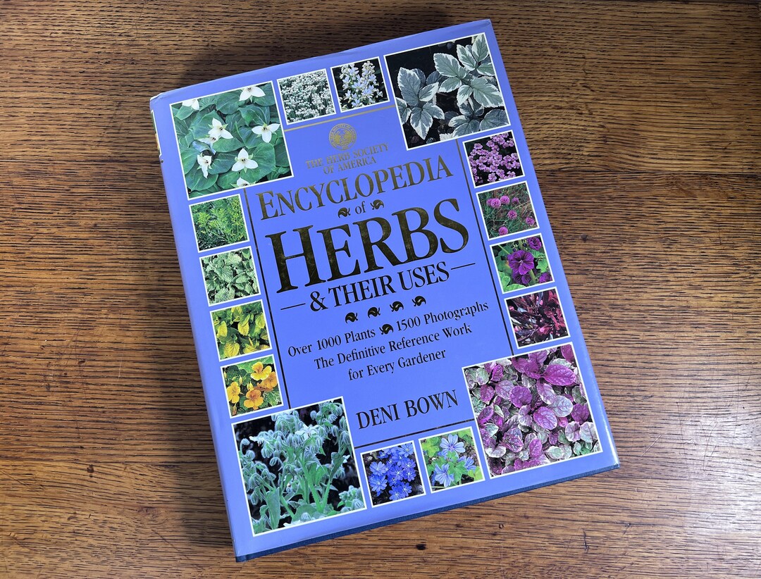 Encyclopedia of Herbs & Their Uses Deni Bown Large Hardbound Reference