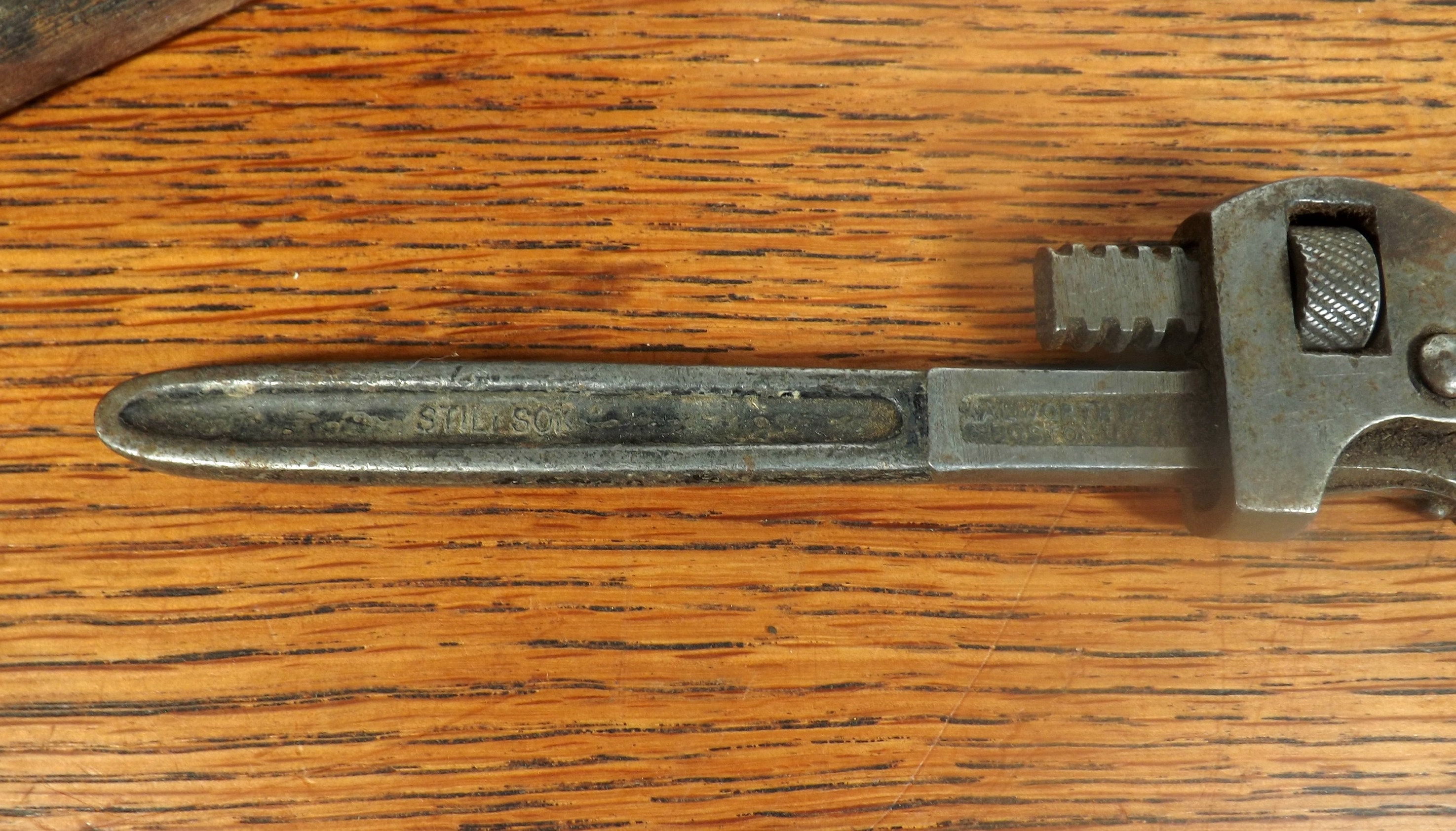 Antique Stillson Pipe Wrench, Walworth Mfg, Steampunk Decor (6 Inch) - Etsy