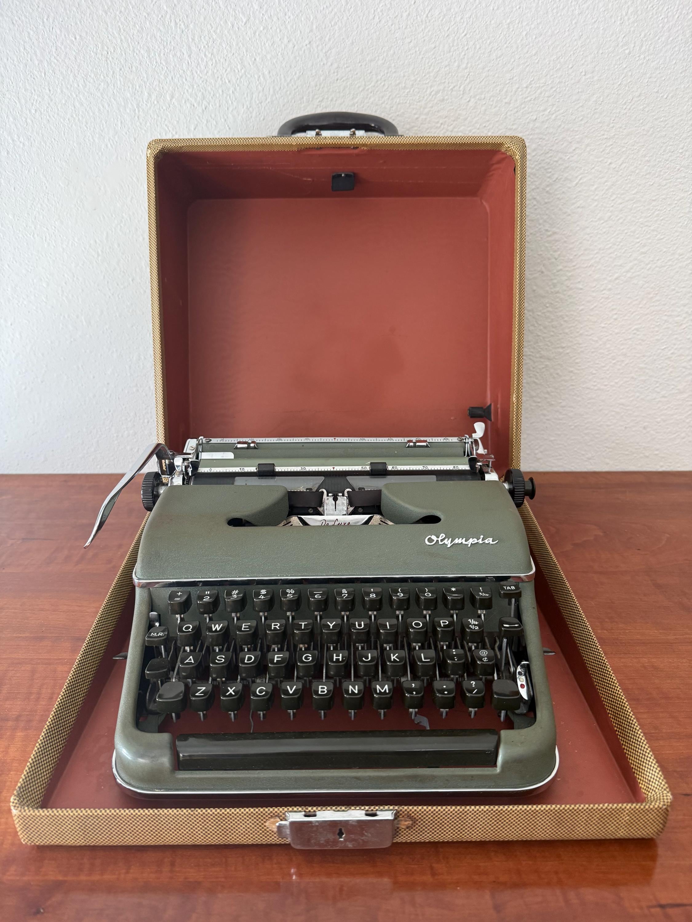 Vintage Olympia Typewriter - Etsy