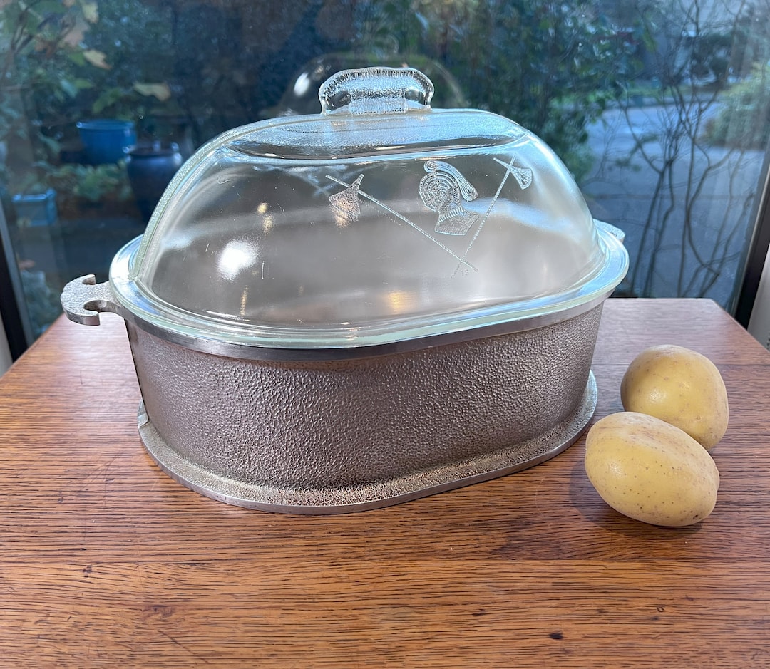 Guardian Service Large Roaster Guardian Ware Vintage Aluminum
