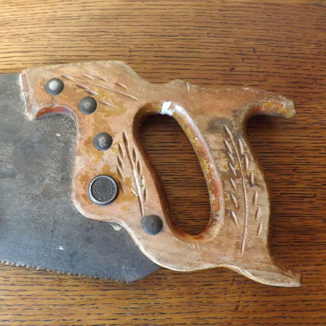 Cross Cut Saw ~ Warranted Superior Medallion ~ Hand Saw ~ 26