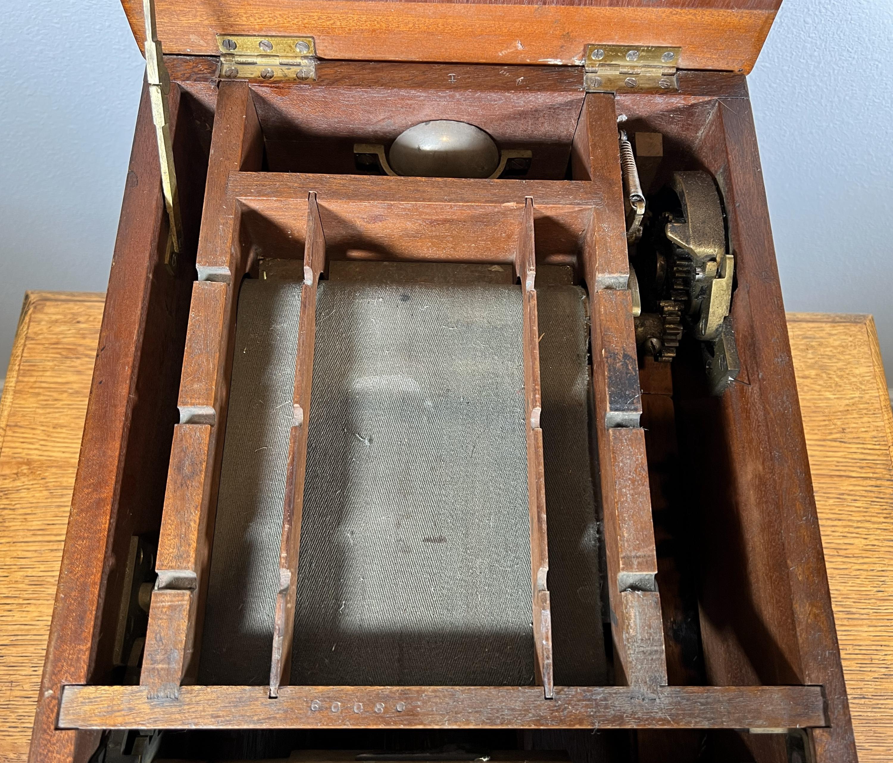 Antique Cash Till ~ Gledhill & Sons Ltd. Halifax, England ~ Cash