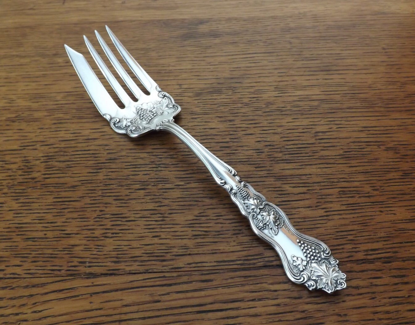 Serving Fork ~ 'moselle' ~ American Silver Co. ~ Silver