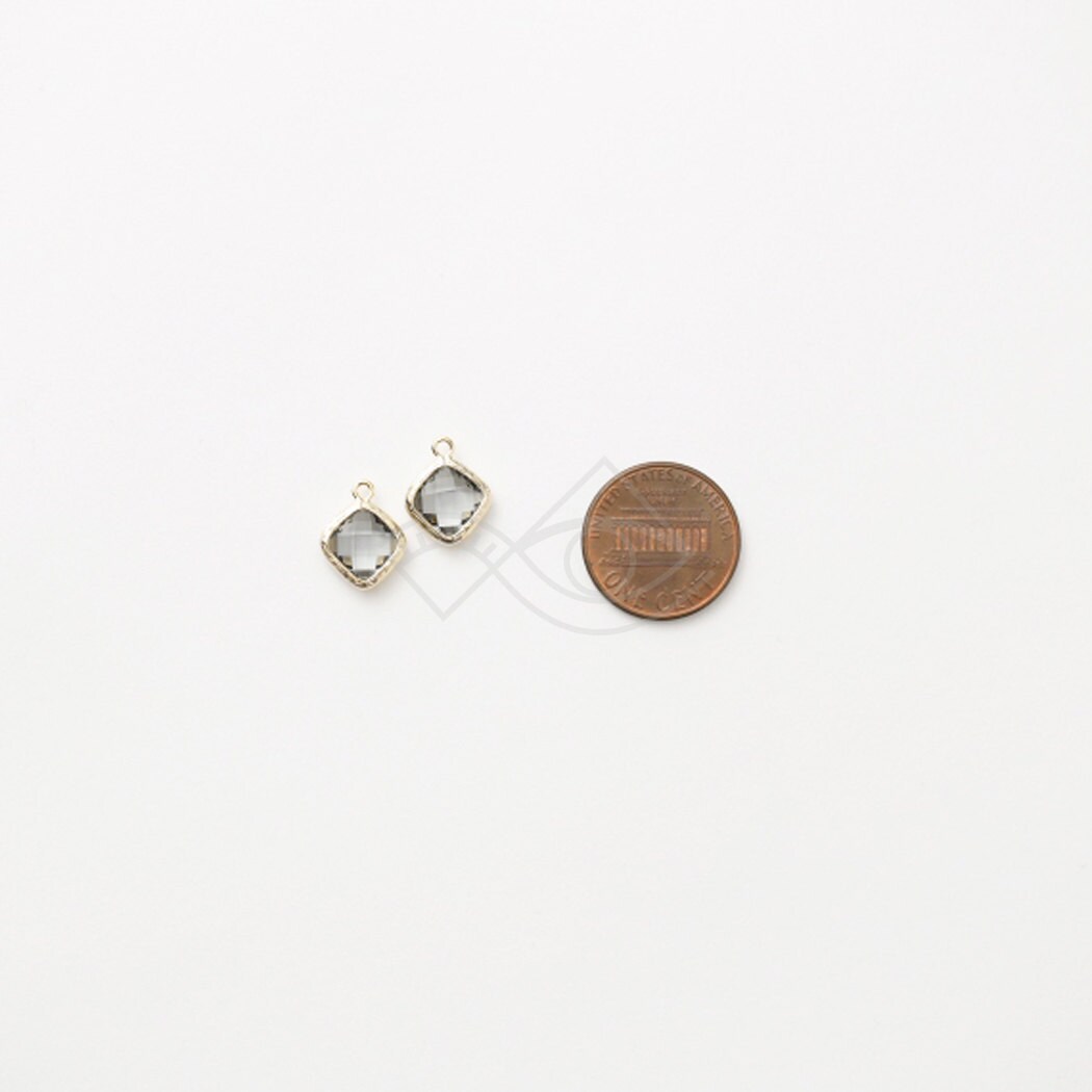 アクセサリー ggg 1069011 / Charcoal / 16k Gold Plated Brass Framed Glass