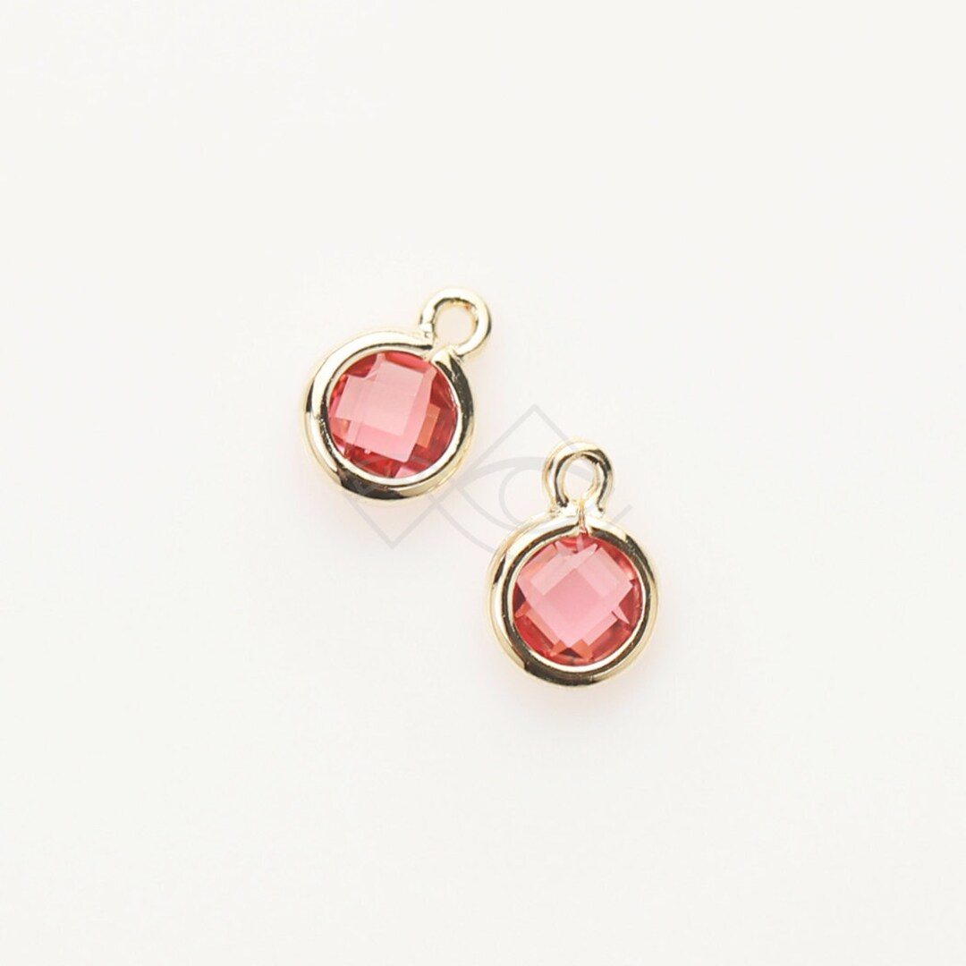 置物 Ruby 1074111 / Birth Stone / July / Ruby / 16k Gold Plated Brass