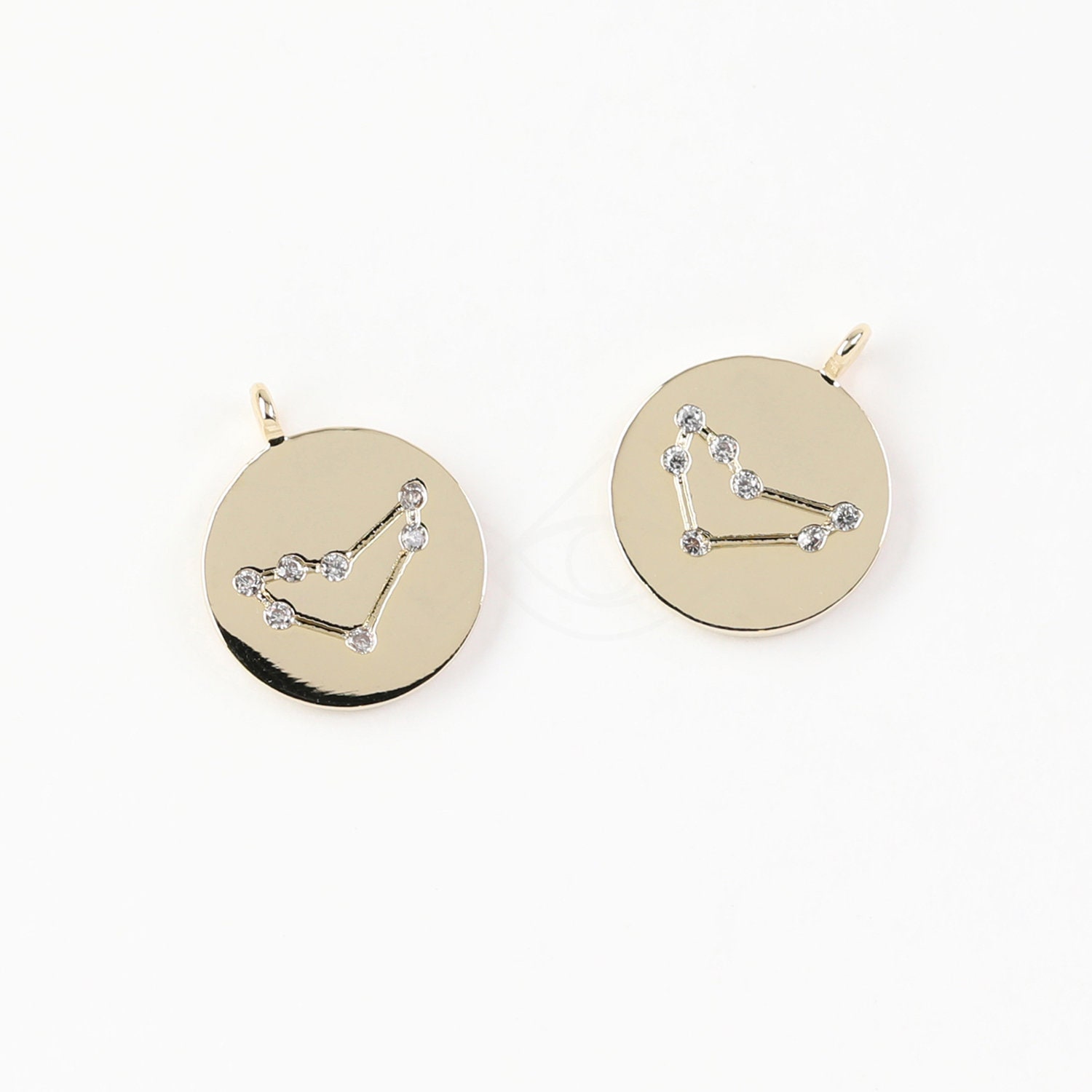 3602121 / Zodiac Sign, Capricorn, December / 16k Gold Plated