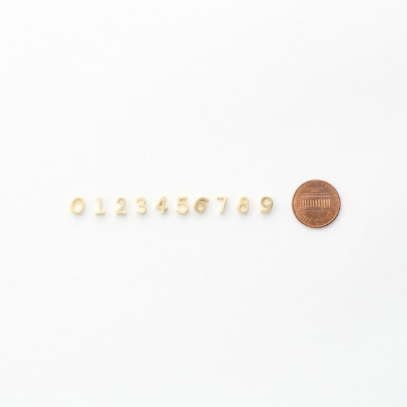 3244045 / 4 Number / Matt Rhodium Plated Brass Connector 4.8mm X 