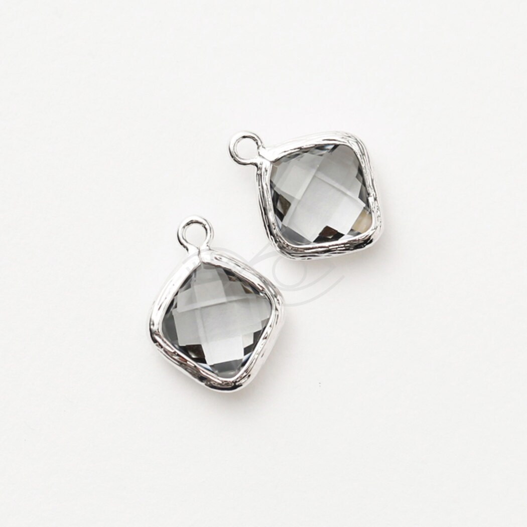 1069011 / Charcoal / 16k Gold Plated Brass Framed Glass