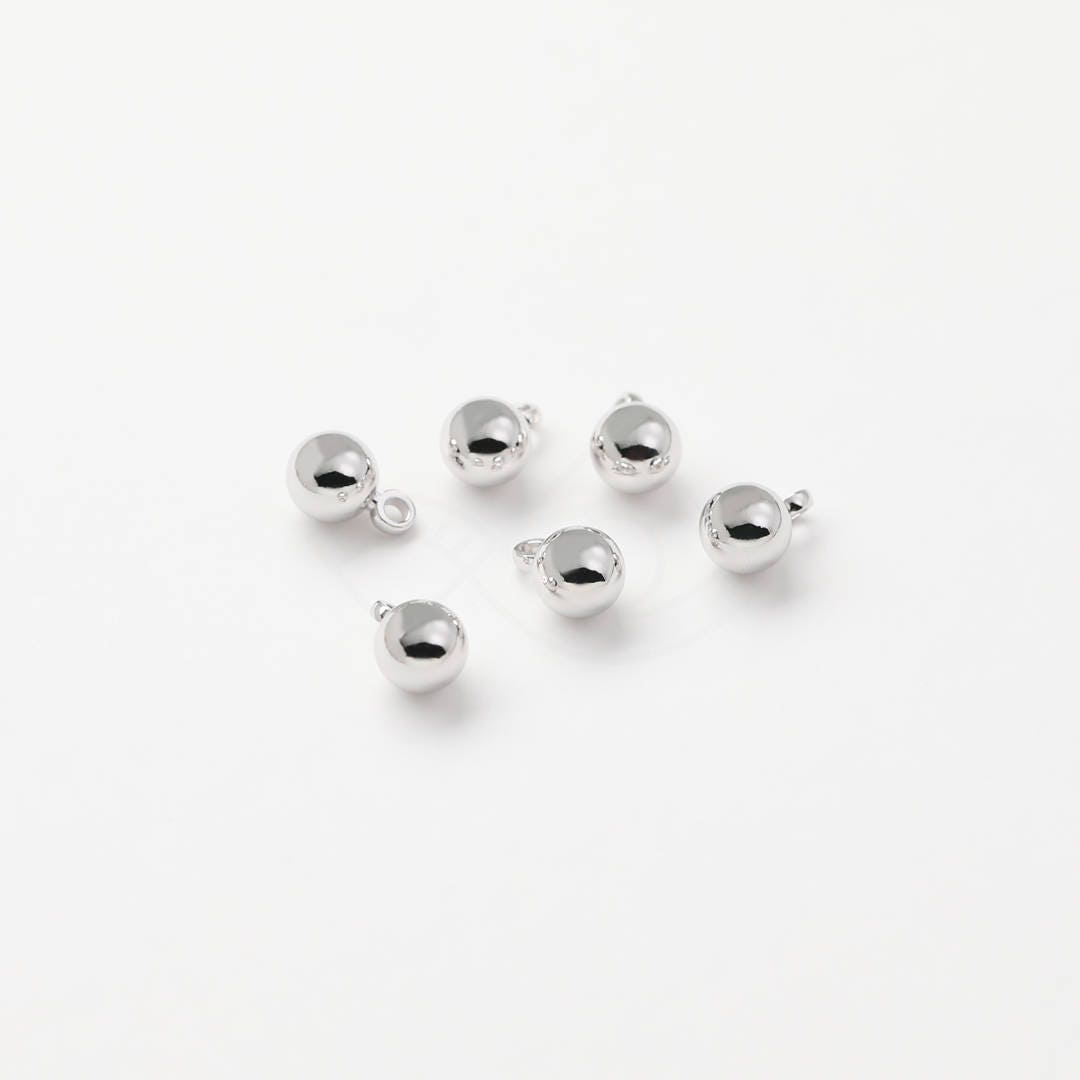 3516001 / Circle small / 16k Gold Plated Brass Pendant 5mm