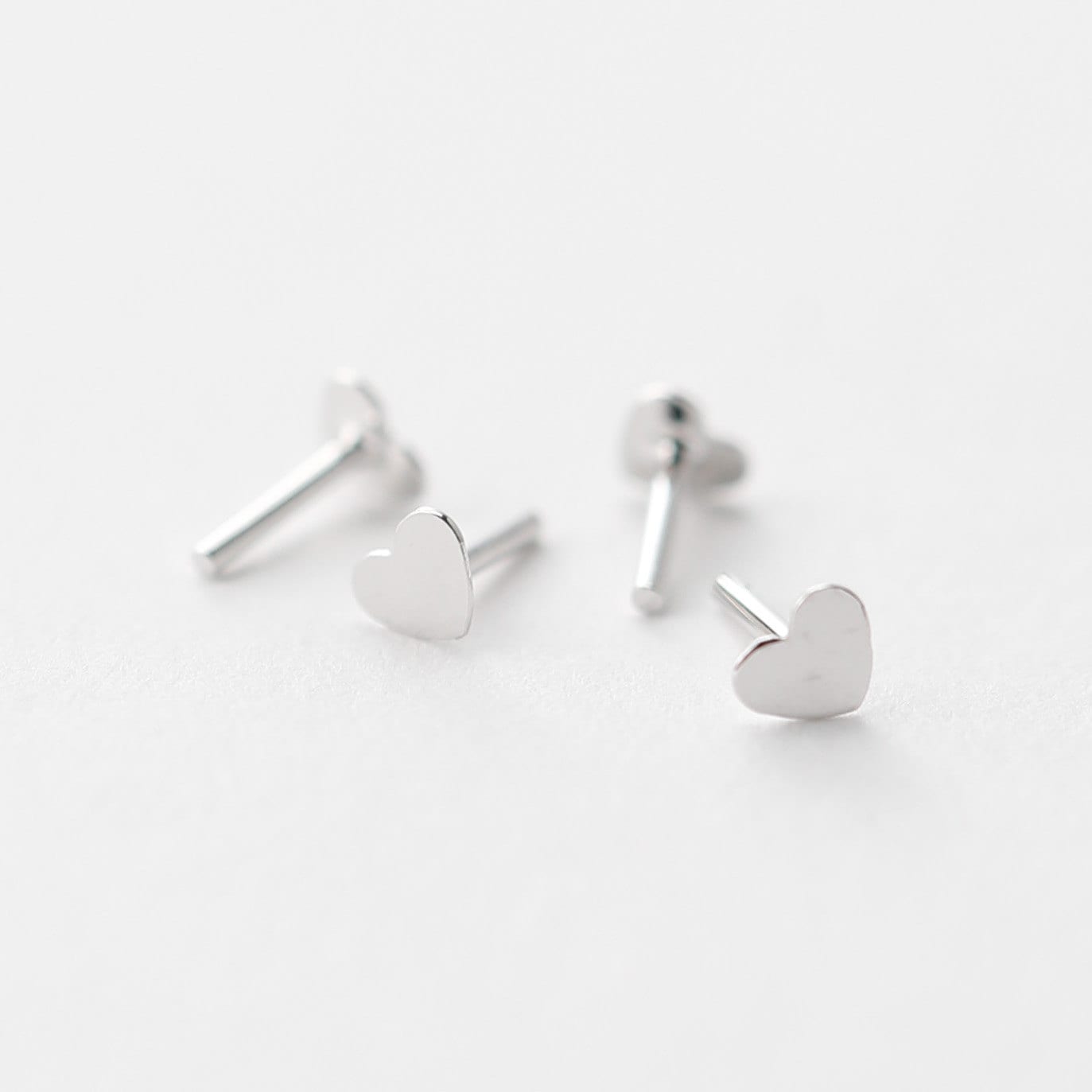 3318011 / Small Heart Pin / 16k Gold Plated Brass 3.2mm x Etsy