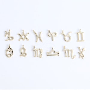 3751031 / Zodiac Sign, Pisces / 16k Gold Plated Brass Pendant 7.4mm x 12.6mm / 0.2g / 2pcs