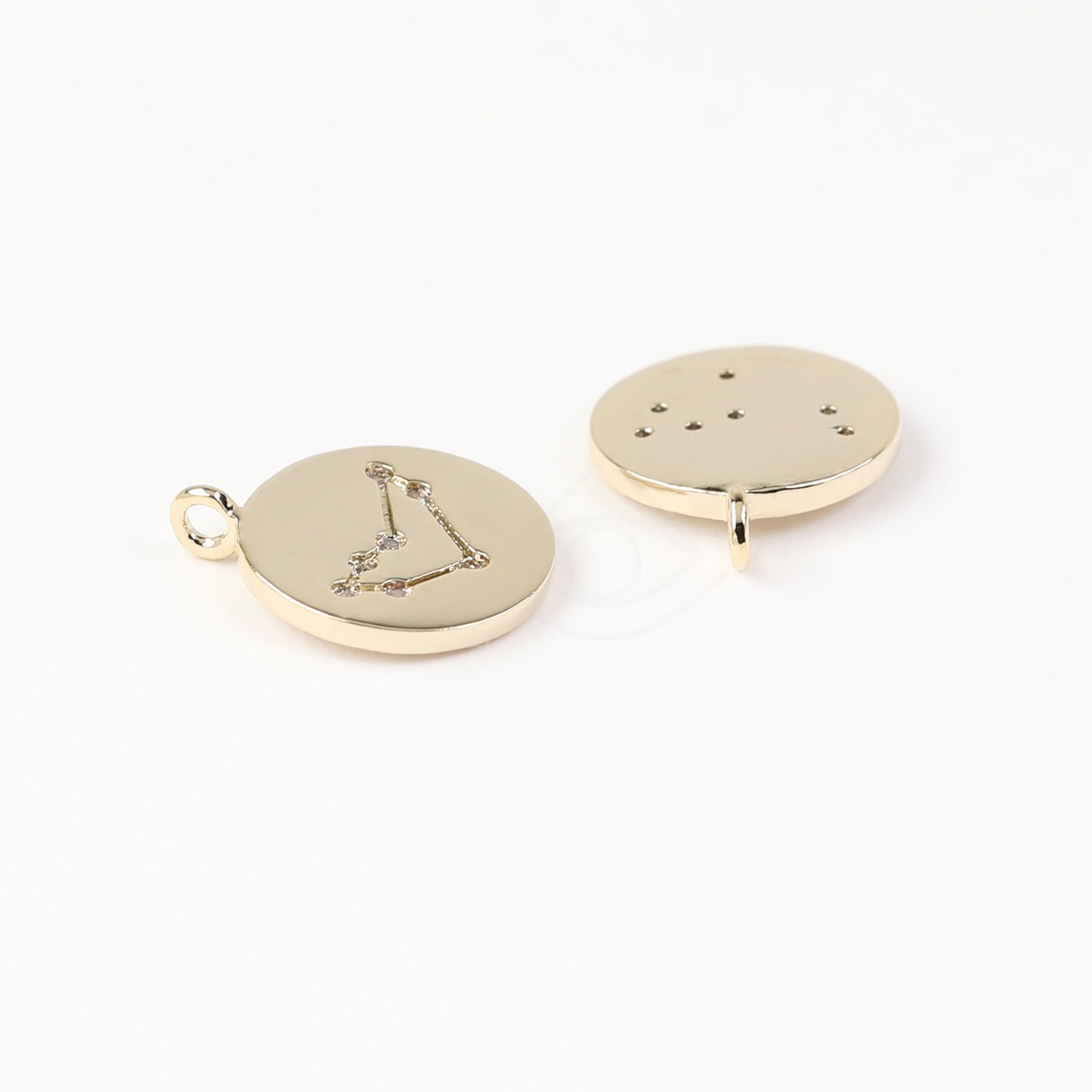 3602121 / Zodiac Sign, Capricorn, December / 16k Gold Plated
