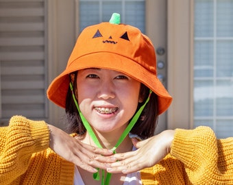 Pumpkin Bucket Hat