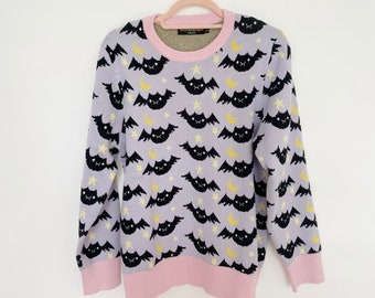 Fledermaus Strickpullover