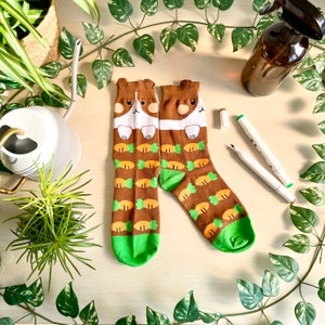 Brown Bunny Socks image 3