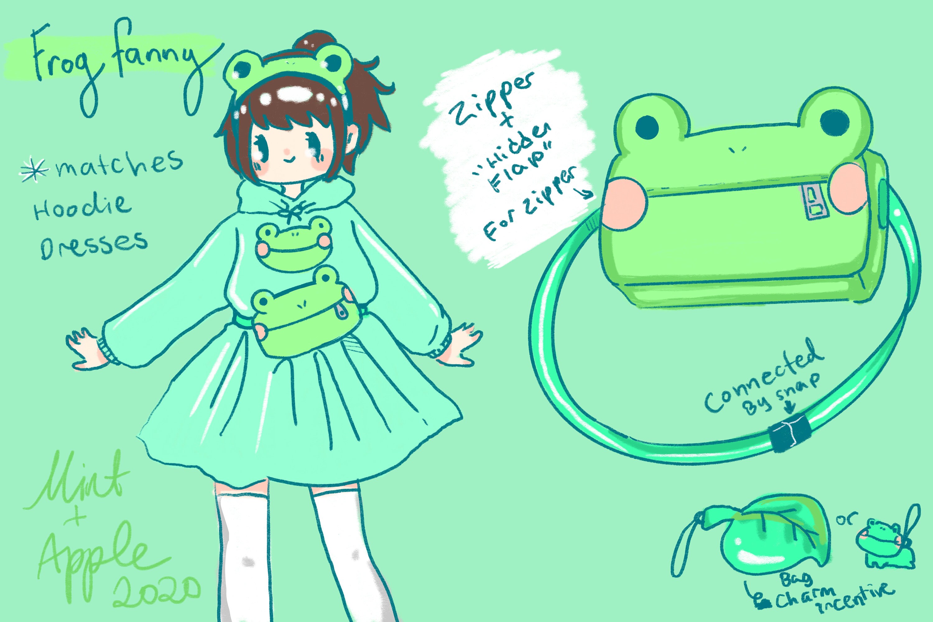 PREORDER Frog Fanny Pack Etsy