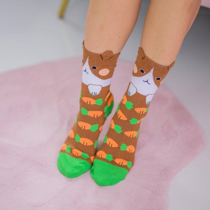 Brown Bunny Socks image 1