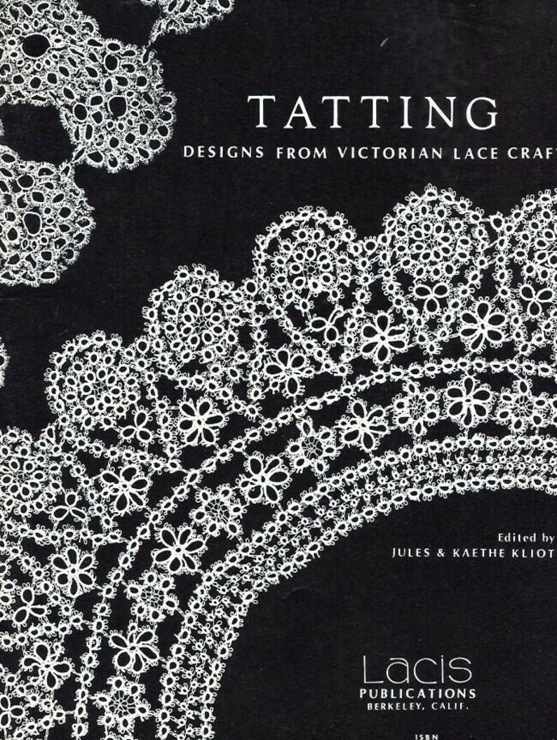 Lacis Publications Tatting Designs From Victorian Lace Craft Etsy