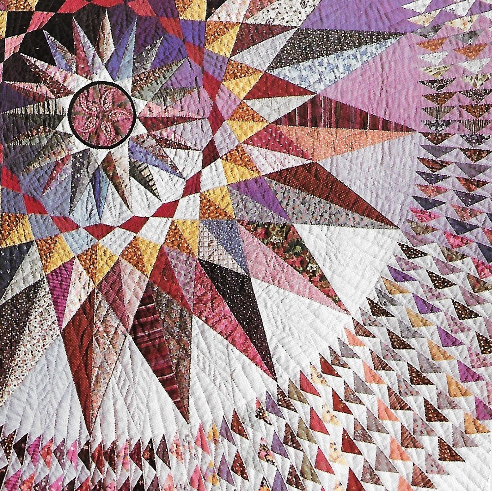 Mariners Compass American Quilt Classic Judy Mathieson Quilt Etsy