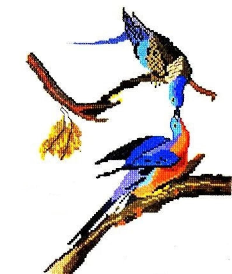 Dover Needlework Series Audubon Birds In Cross Stitch Ginnie Thompson Charted Design Needlework Bird Pattern Book Linen Patterns To Stitch